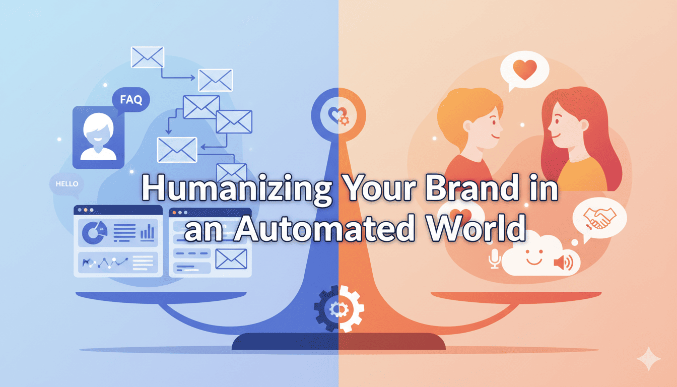 Balancing automation tools and human connection in modern digital marketing