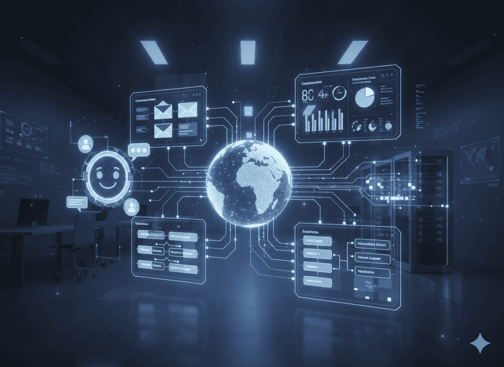 Automation tools and AI chatbots improving customer support efficiency